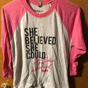 Ladyboss quarter sleeve shirt